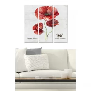 Image of MDF96970052 Multicolor Decorative MDF Painting (3 Pieces)