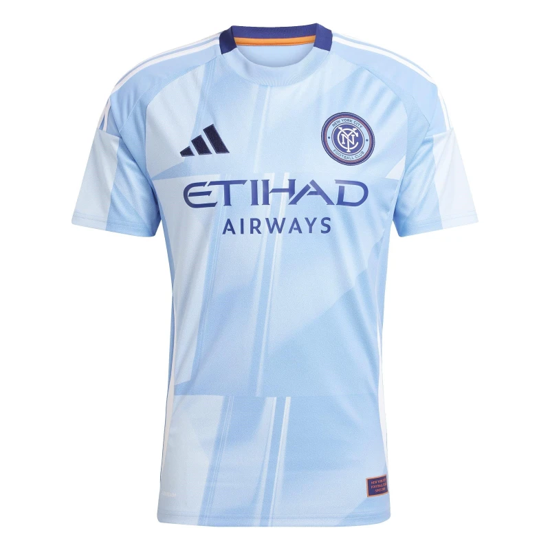 Image of adidas New York City Home Shirt 2025 2026 Adults Light Blue male S