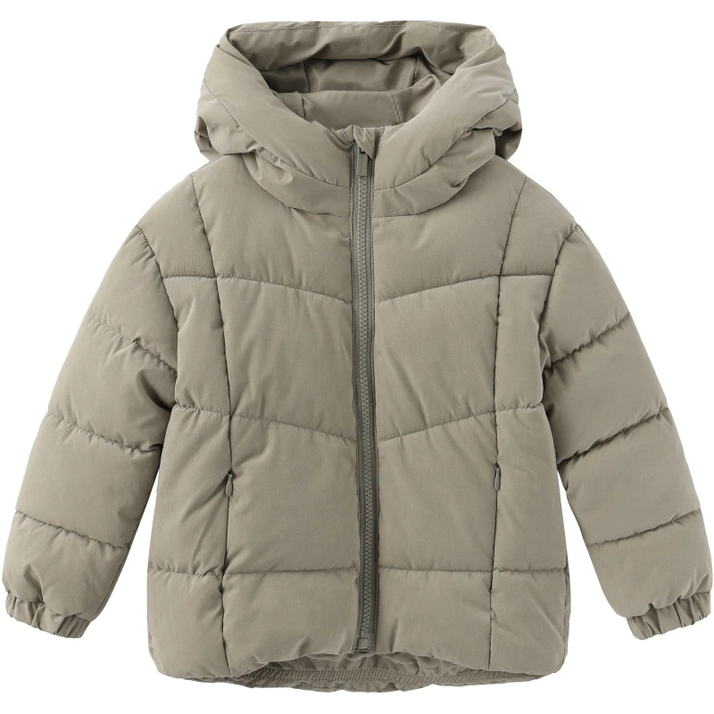 Image of Firetrap Kids Short Puffer Jacket Khaki female 2-3 Yrs