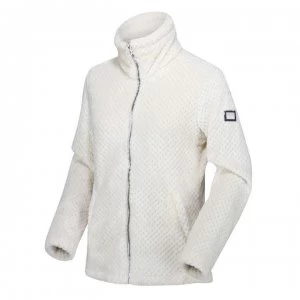 Image of Regatta Hermilla Velour Full Zip Fleece - LightVanilla