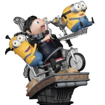 Image of Beast Kingdom Minions: The Rise Of Gru D-Stage Diorama - Rocket Bike