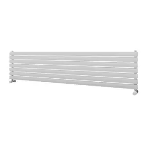 Image of Ximax Champion Satin White Horizontal Designer Radiator, (W)1800mm X (H)410mm