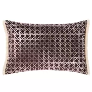 Image of Taira Fringed Cushion Multicolour, Multicolour / 40 x 60cm / Cover Only
