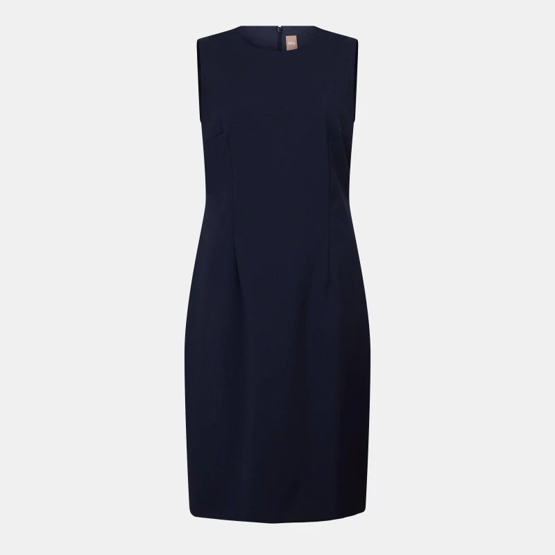 Image of Boss Womens Dirulah Bodycon Dress Blue female 4 (XXS)