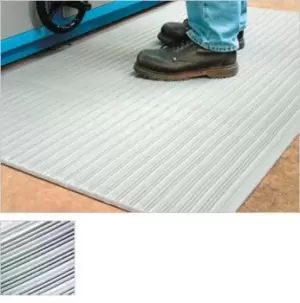 Image of Coba Europe Orthomat Ribbed Individual PVC Foam Anti-Fatigue Mat x 600mm, 900mm x 9mm