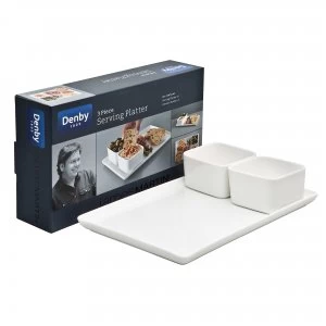 Image of Denby James Martin 3Pc Serving Platter