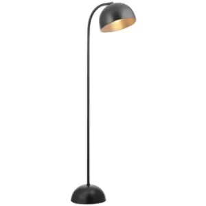 Image of Endon - Brodey Dome Floor Lamp Matt Black Paint