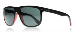 Image of Ray-Ban RB4147 Sunglasses Black / Red 617187 56mm