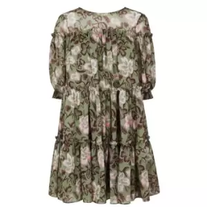 Image of Ted Baker Bunnoo Swing Dress Womens - Green