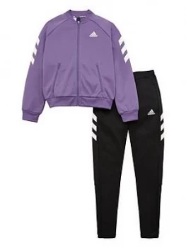 Image of Adidas Youth Xfg Tracksuit - Purple