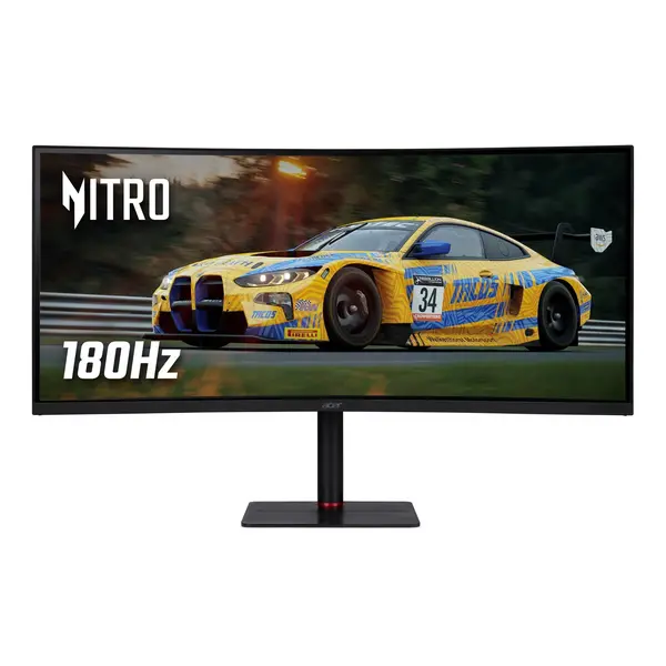 Image of Acer Nitro 34" XV345CURV3 Quad HD Curved Gaming LED Monitor