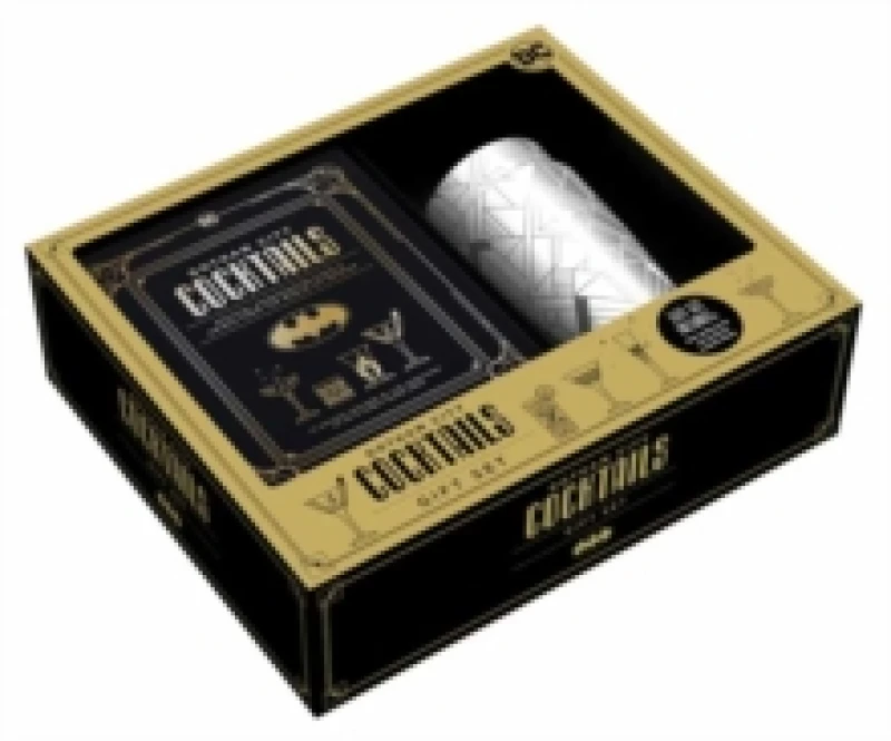 Image of Gotham City Cocktails : Official Handcrafted Food & Drinks From the World of Batman Gift Set Kit