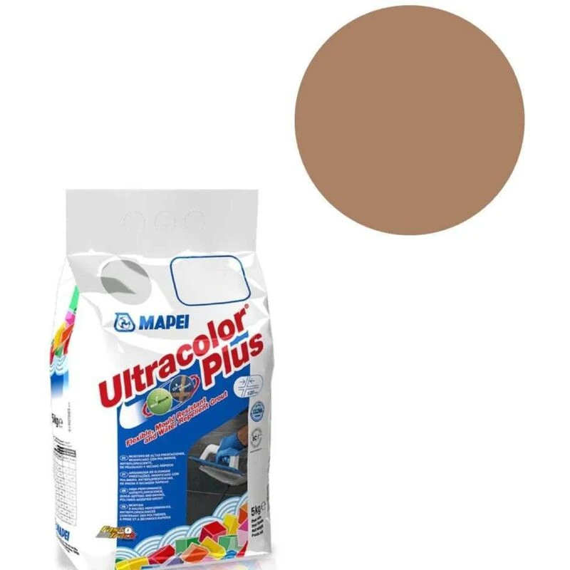 Image of MAPEI Mapei Ultracolor Plus Grout 142 Brown 5kg BMU142