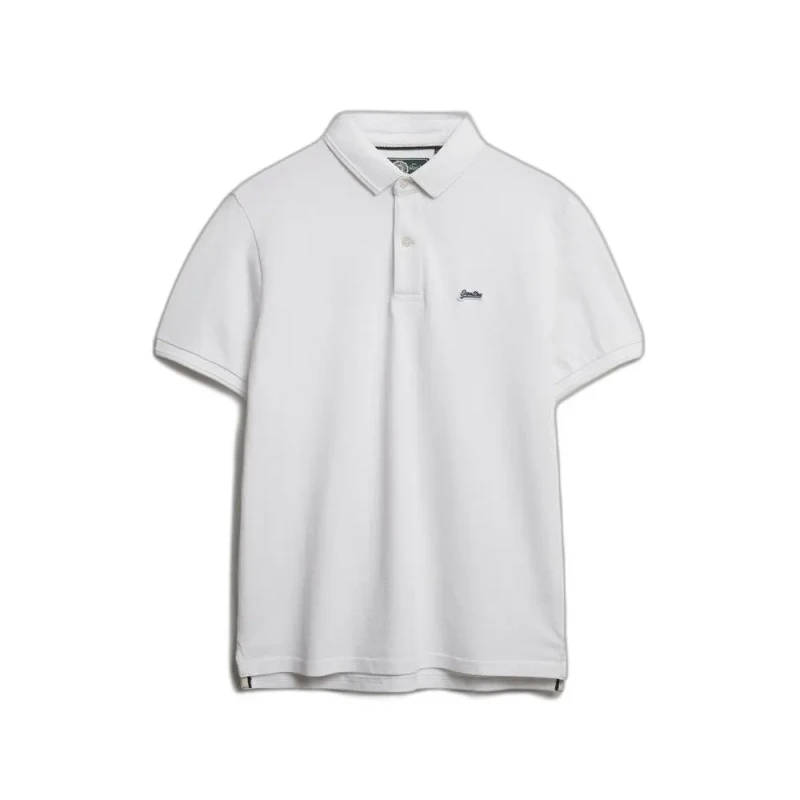 Image of Superdry Polo pique Superdry Classic Blanc Male M M1110452A-01C