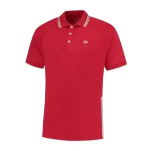 Image of Dunlop Club Polo Shirt Mens - Red