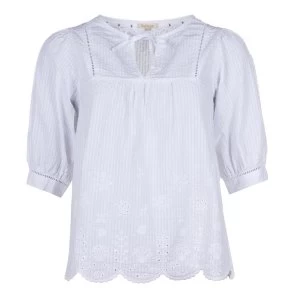 Image of Barbour Womens Filey Top White 10