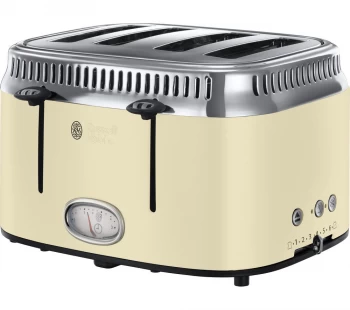 Image of Russell Hobbs Retro 21692 4 Slice Toaster