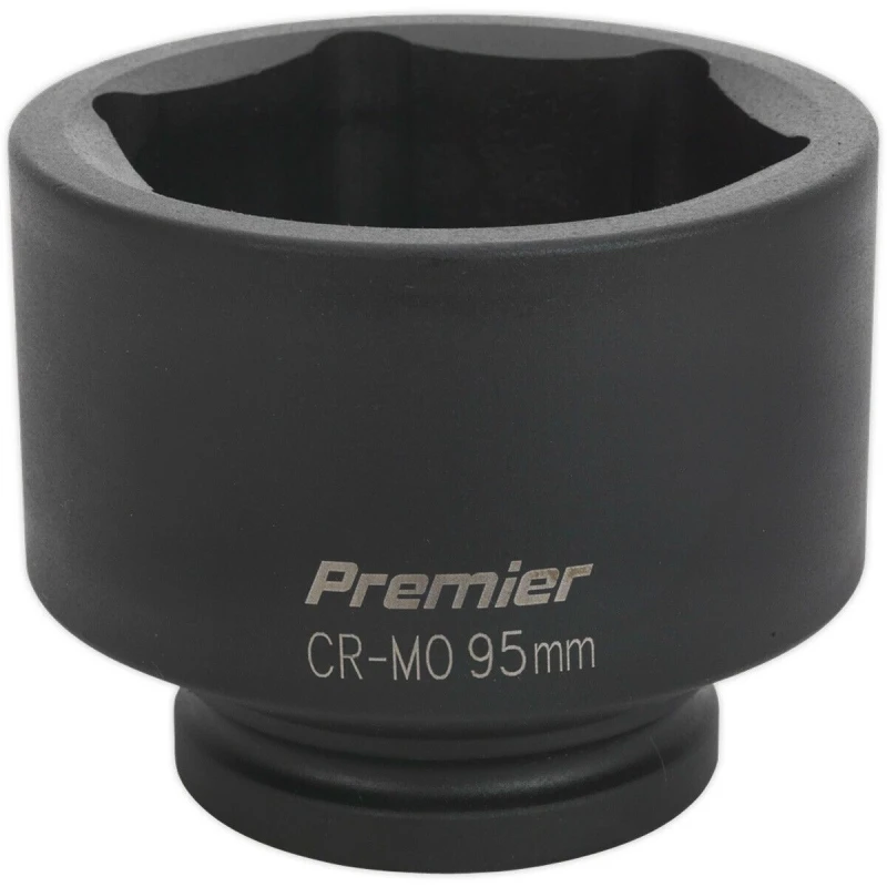 Image of Loops 95mm Forged Impact Socket - 1" Sq Drive - Chromoly Impact Wrench Socket Multi