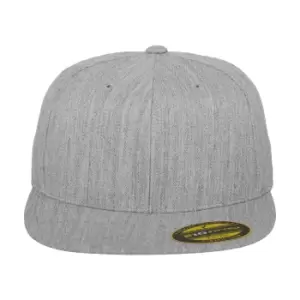 Image of Flexfit Premium 210 Cap (S-M) (Heather Grey)