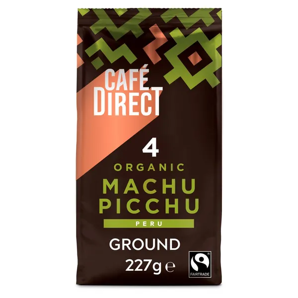 Image of Cafe Direct Machu Picchu Peru Ground Coffee 227g