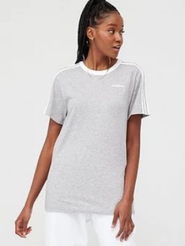 Image of Adidas 3 Stripe Essentials Boyfriend Tee