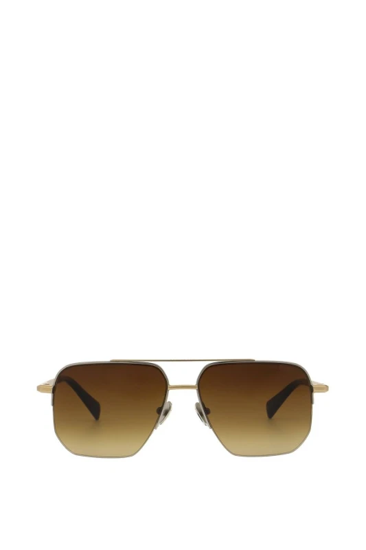 Image of All Saints Womens Kai Sunglasses in Metallics Metallics Female One Size