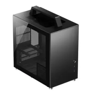 Image of Jonsbo Jonsbo T8 PLUS Mini-ITX Gehaeuse, Tempered Glass - schwarz Mini tower Game console casing, Casing Black