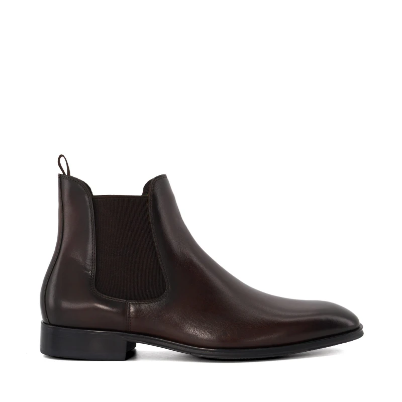 Image of Dune London Mens Chelsea Boots Brown Lthr male 6 (40)