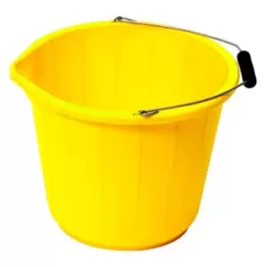 Image of Heavy Duty Yellow Builders Bucket