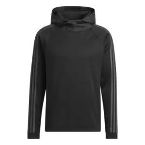 Image of adidas 3 Stripe Hoodie Mens - Black