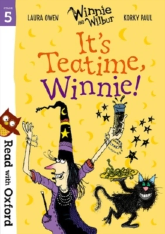 Image of Laura Owen Read with Oxford: Stage 5: Winnie and Wilbur: It's Teatime, Winnie! Book Multi unisex