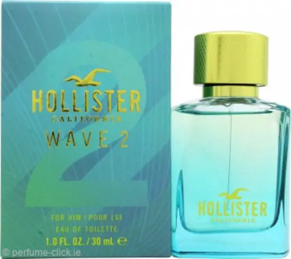 Image of Hollister Wave 2 Eau de Toilette For Him 30ml