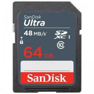 Image of SanDisk Ultra 64GB SDXC Memory Card