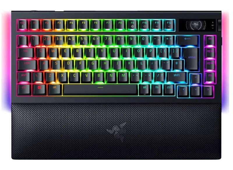 Image of Razer Razer BlackWidow V4 Pro keyboard Gaming USB + RF Wireless + Bluetooth QWERTY US International Black RZ03-05130300-R3E1