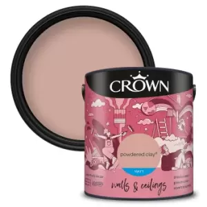Image of Crown Standard Matt Emulsion Powdered Clay - 2.5L