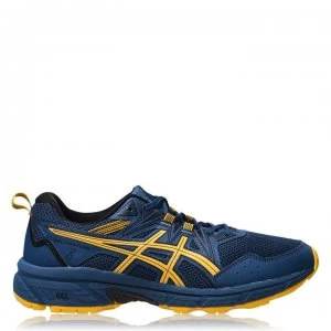Image of Asics Venture Running Shoes - Blue/Saffron