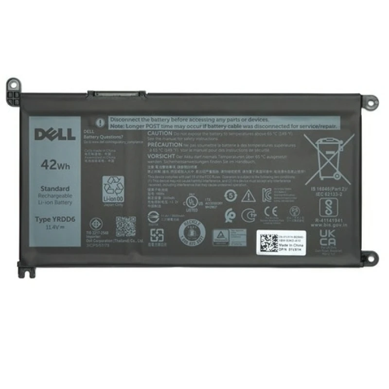 Image of DELL 1VX1H laptop spare part Battery