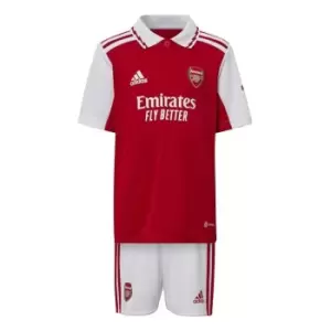 Image of adidas Arsenal Home Minikit 2022 2023 Infants - Red