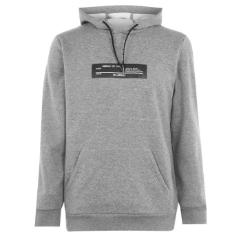 Image of Lonsdale Fleece Hoodie Mens - Grey
