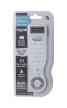 Image of Electronic Dictionary Bookmark - English (UK) White