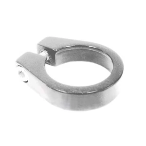 Image of ETC Alloy Seat Clamp Silver 31.8mm