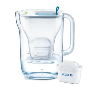 Image of Brita Style Cool Maxtra+ Water Filter 2.4L Jug with Smart Light Indicator - Blue