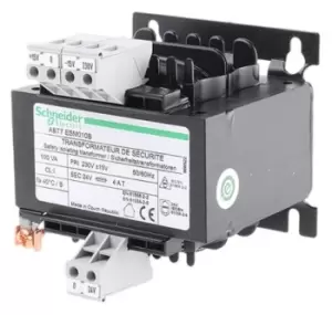 Image of Schneider Electric 100VA Panel Mount Transformer, 215V ac, 230V ac, 245V ac Primary 1 x, 24V ac Secondary