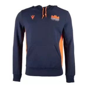 Image of Macron Edinburgh 22/23 OTH Hoodie Mens - Blue