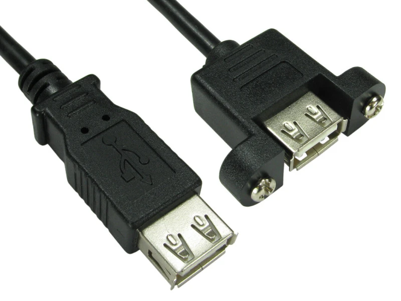 Image of Cables Direct Cables Direct USB 3.0 A 17.5cm USB cable USB 2.0 0.175 m USB A Black USB2-122K