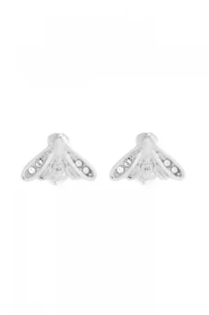 Image of Olivia Burton Classics Glitter Bee Stud Earrings OBJAME266