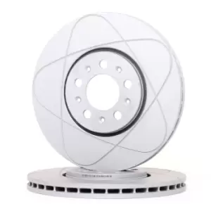 Image of ATE Brake disc 24.0325-0113.1 Brake rotor,Brake discs VW,AUDI,SKODA,Golf IV Schragheck (1J1),POLO (9N_),Polo Schragheck (6R1, 6C1)