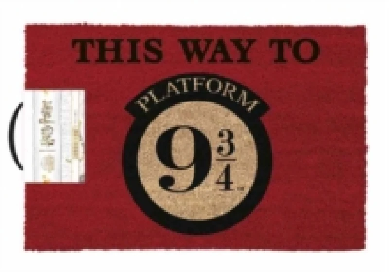 Image of Harry Potter (This Way To Platform 9 3/4S) 60X40Cm Coir Door