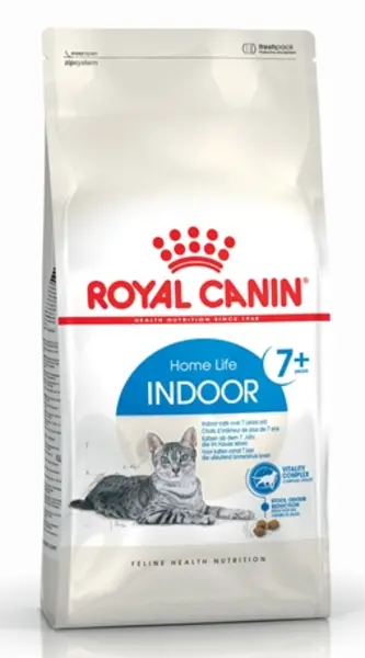 Image of Royal Canin Indoor 7+ Senior Cat Food Dry 400g