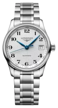 Image of LONGINES L23574786 Master Collection Silver Barleycorn Watch